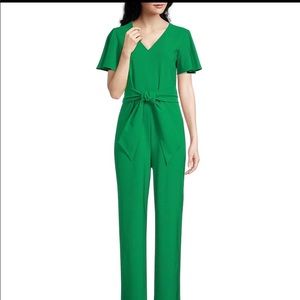 Preston &  York green Kayla jumpsuit size 14. NWT